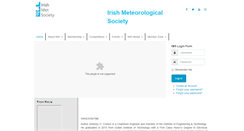 Desktop Screenshot of irishmetsociety.org