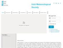 Tablet Screenshot of irishmetsociety.org
